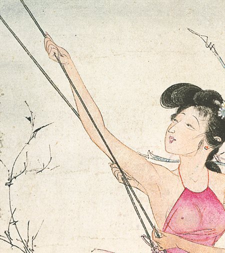 金阳县-胡也佛的仕女画和最知名的金瓶梅秘戏图